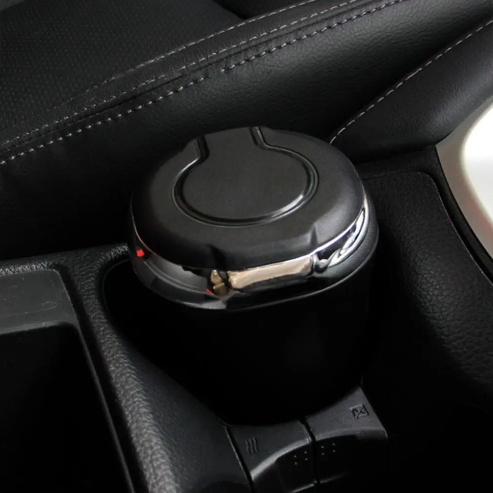 

Автомобильная вспышка Автомобильная прочная пепельница с подсветкой и крышкой креативные автомобильные автозапчасти автомобильная пепел...