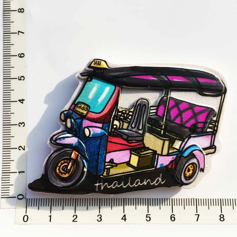 Тайланд наклейка на холодильник 3d стерео Бангкок Пхукет нефрит Будда храм