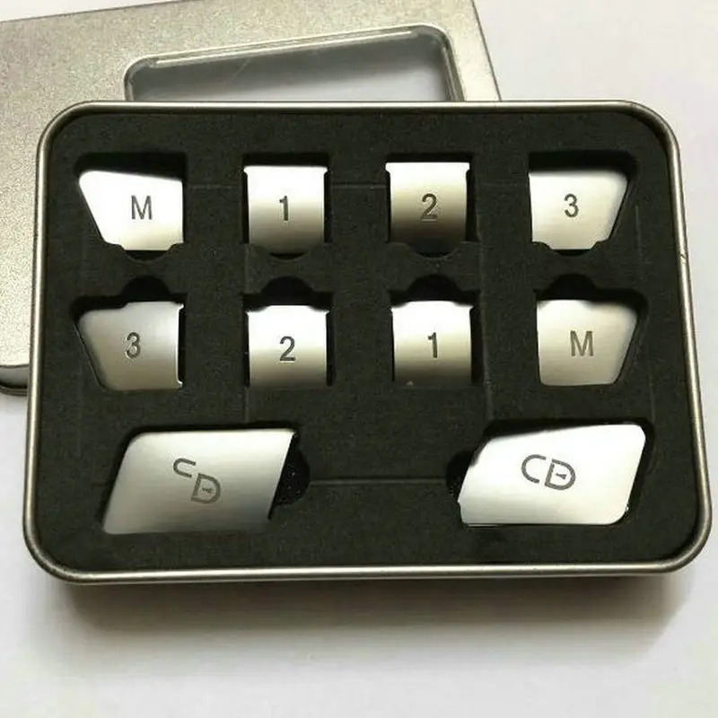 12 шт. ABS Блокировка памяти на сиденье разблокировка Кнопка регулировки крышка