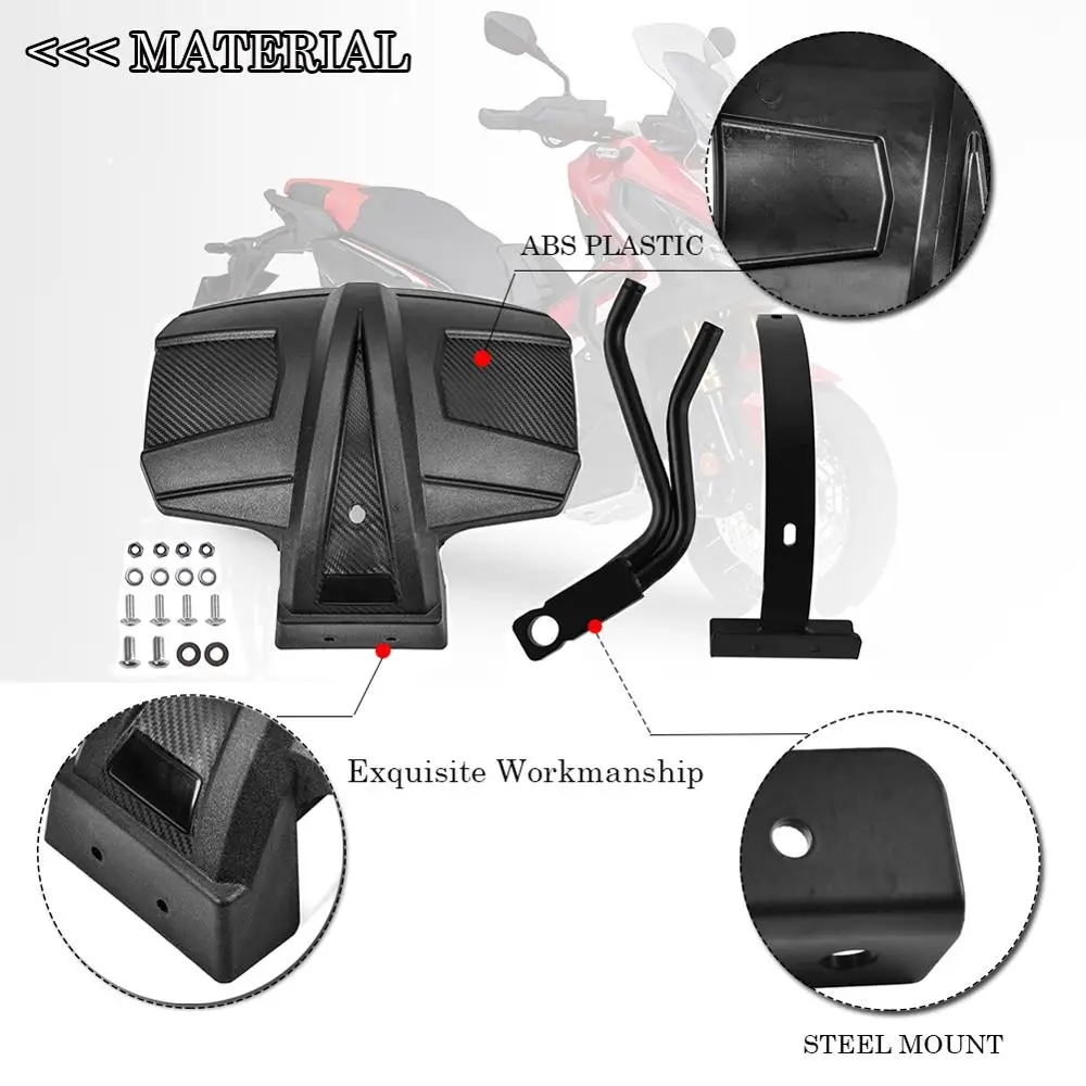 Заднее колесо Hugger Fender для Honda XADV X ADV X-ADV 750 2017 2018 2019 2020 2021 XADV750 крыло грязи брызговик