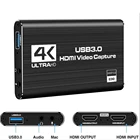 Карта видеозахвата USB 4K 60 Гц, совместимая с HDMI, 1080P