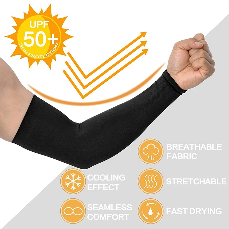 

Ice Sleeve Summer Sun-resistant Anti-sweat Cuff Cover Outdoor Riding Sports Fishing Arm Guard Sleeves For Men and Women