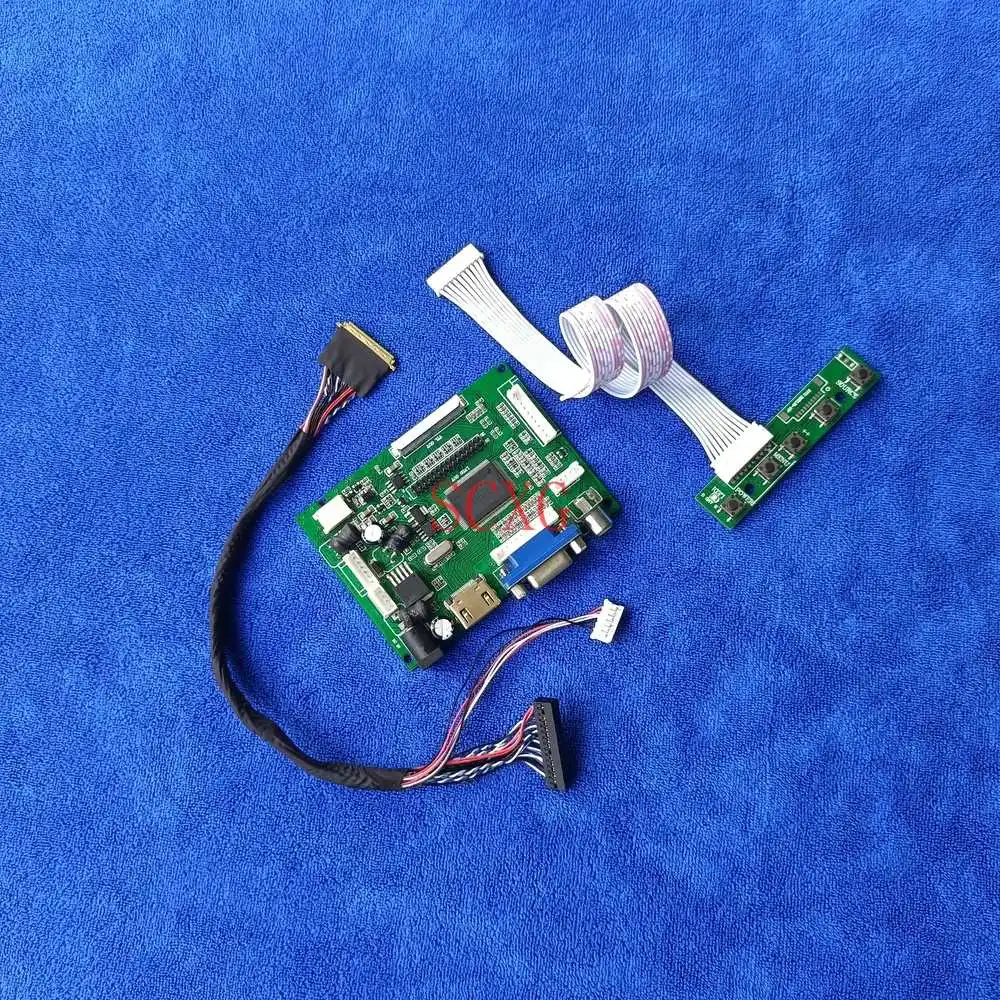 

HDMI-compatible VGA AV Fit LTN140AT26/LTN140AT27/LTN140AT28 40-Pin LVDS 60Hz WLED 1366*768 DIY Kit laptop LCD screen drive board