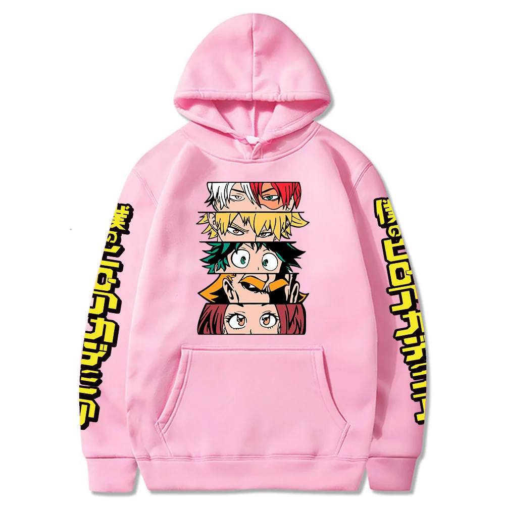 

Anime My Hero Academia Hoodie Boku No Hero Academia Eyes Sweatshirts Cozy Tops Sweatsuit Sudadera Felpa Moletom