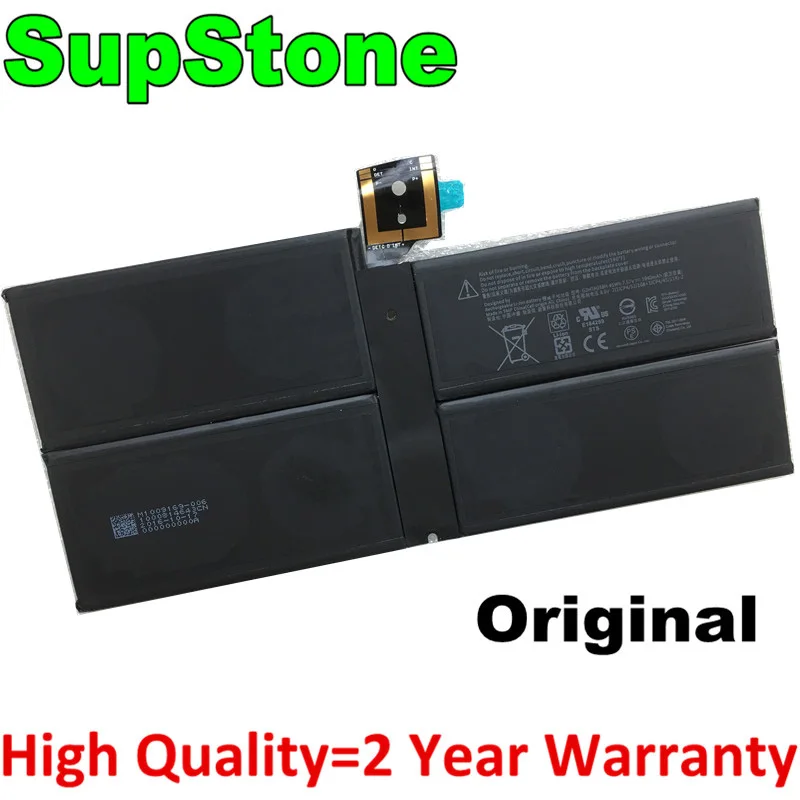 Аккумулятор SupStone DYNM02 G3HTA038H для ноутбука Microsoft Surface Pro5 1796 12 3 дюйма Pro 6 1807 1809 |