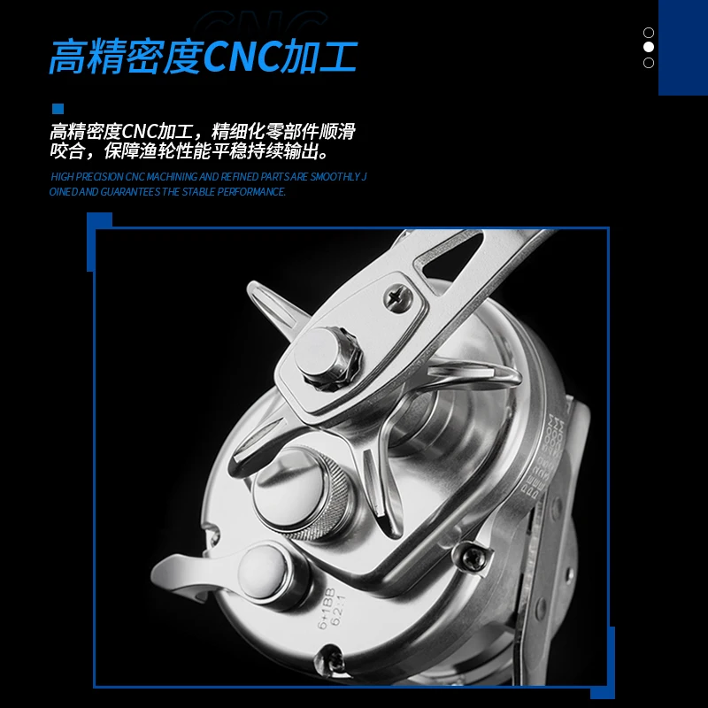 Новая катушка ecooda emb1500 для медленного джиггинга троллинговая правоподъемная