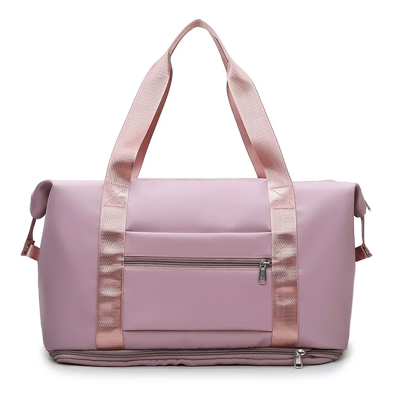 Separate Dry and Wet Gym Bag Female Swimming Bag Yoga Training Sports Bag Travel Bag Storage Bag Hand Luggage Large Bag