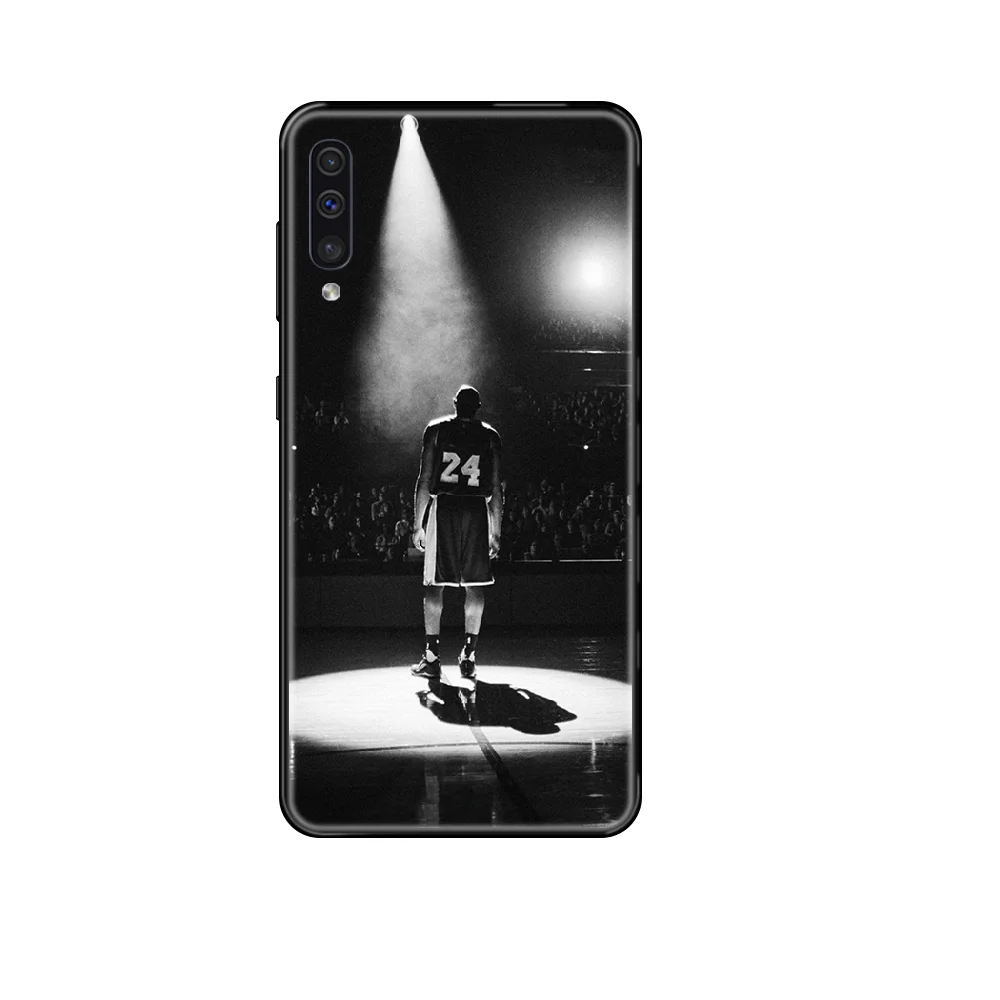 

Basketball Black Mamba Kobe 24 Phone case For Samsung Galaxy A 3 5 6 7 8 20 40 50 70 71 E S Plus 2016 2017 2018 black trend