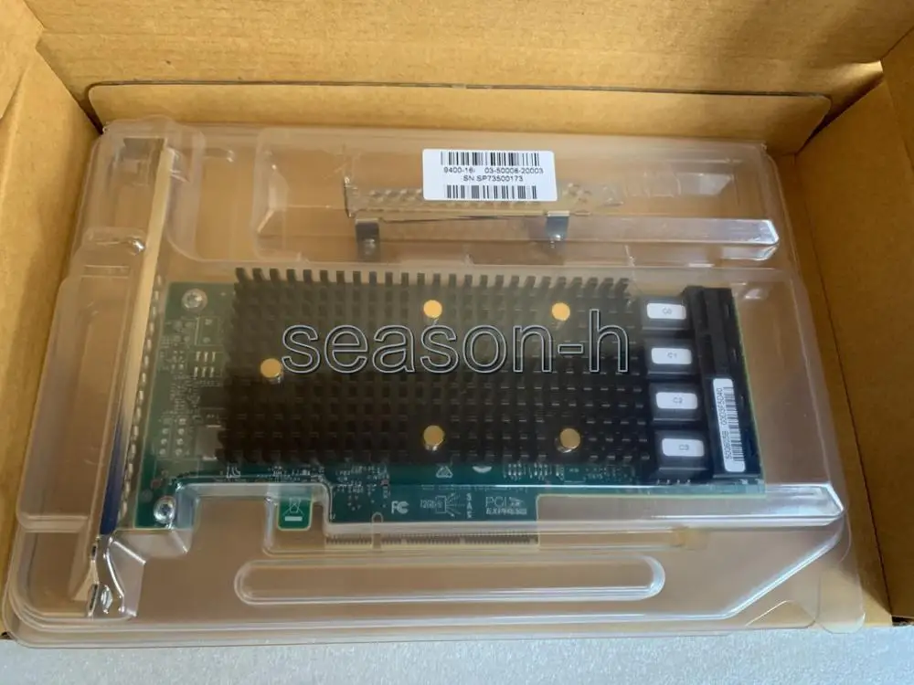 INTEL LSI SAS 9400 16i (05 50008 00) 12 Гб 16 портов HBA новая герметичная коробка|Платы расширения| |