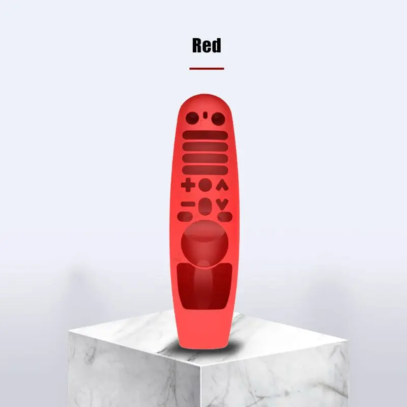 

C5AE Shockproof Soft Silicone Case Protective Cover for For L-G AN-MR600 AN-MR650 AN-MR18BA AN-MR19BA Remote Control