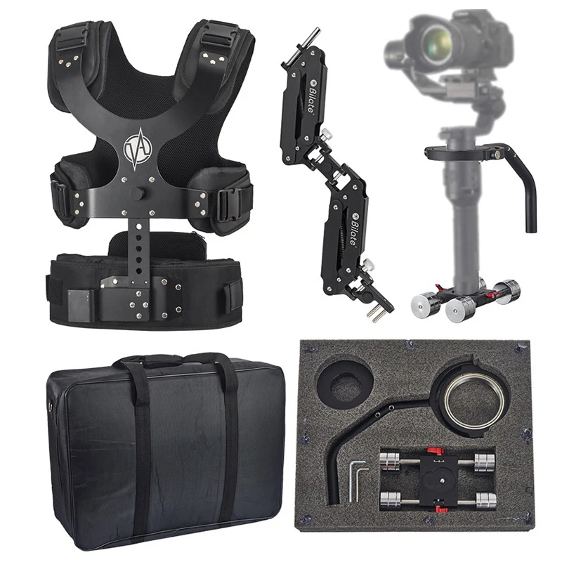 DJI Ronin S Gimbal Поддержка жилет с двойной Поддержка нагрузкой на стрелу 9 кг для Zhiyun Crane 2 DJI Ronin S карданный 3-осевой стабилизатор штатив «стедикам»