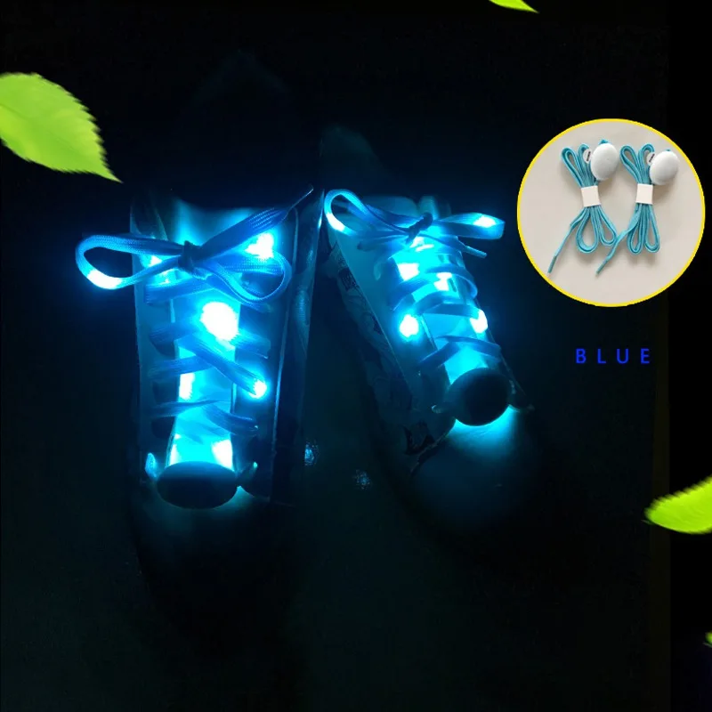 Очаровательные светодиодсветодиодный светящиеся шнурки для вечевечерние НКИ