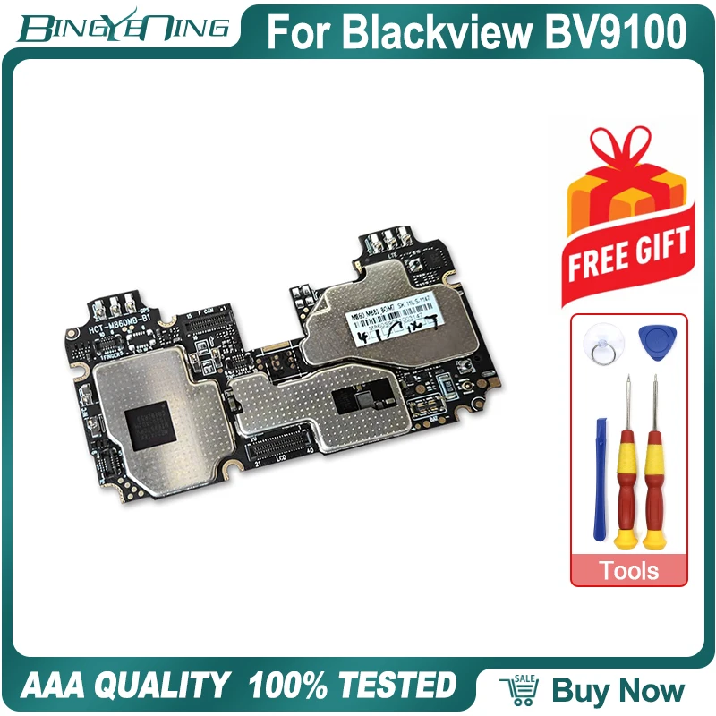 100% оригинальная материнская плата для Blackview BV9100 6 3 'Ɗ Гб 64 Восьмиядерный Helio P35
