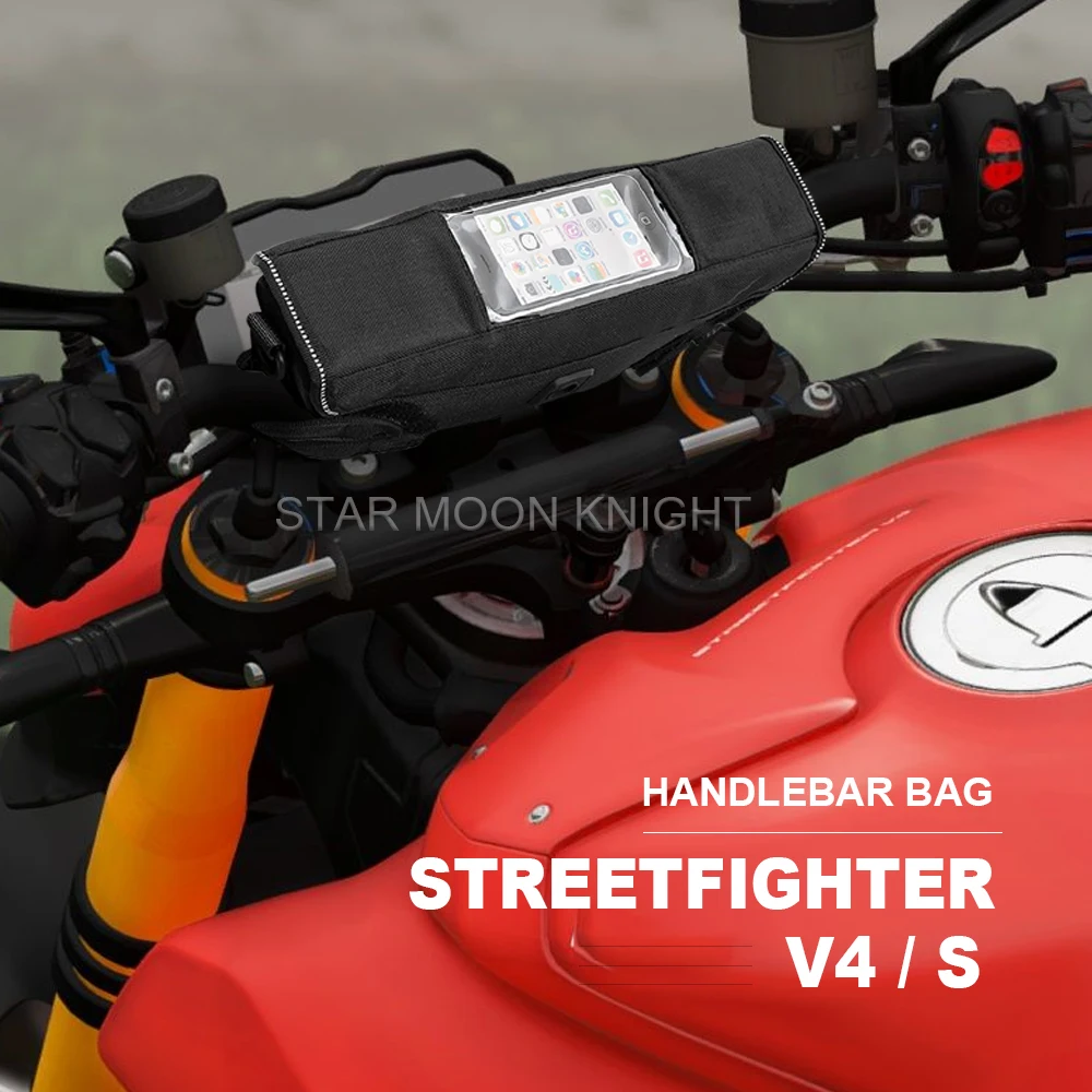 

Мотоциклетные аксессуары для Ducati Streetfighter V4 V4S, водонепроницаемая сумка для хранения руля, дорожная сумка для инструментов