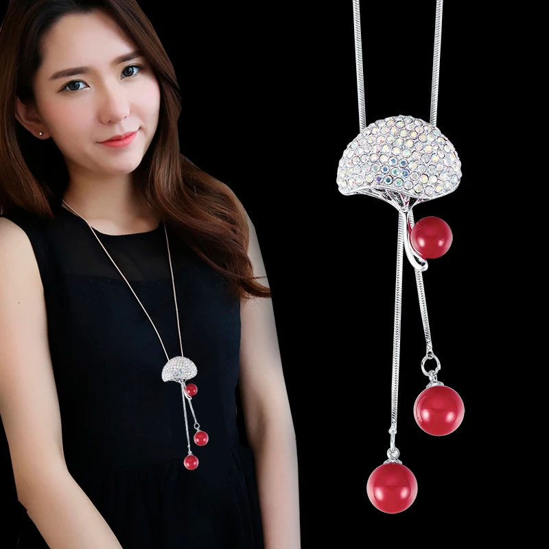 Новинка 2021 ожерелья и подвески с кристаллами в богемном стиле для женщин модные