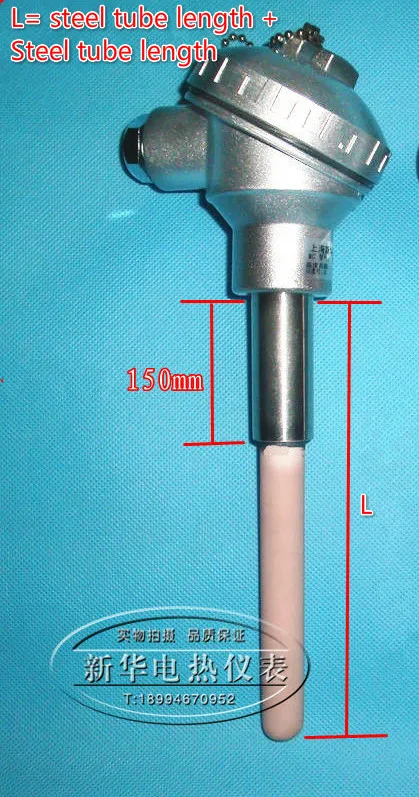 Термопара типа K термопара с керамической трубкой Корундовая трубка термопарой