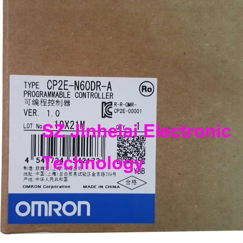 

New and Original CP2E-N60DR-A Omron industrial PLC Programmable Controller Function