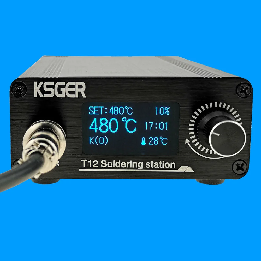 Паяльная станция KSGER T12 с наконечниками для утюга STM32 OLED наборы самостоятельной