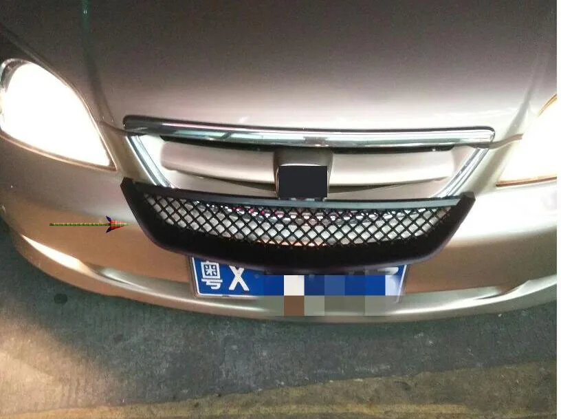 Решетка гриля передняя черная из АБС для Honda civic ES5/ES7 2001 2004|black grill|grille blackfront grill honda |