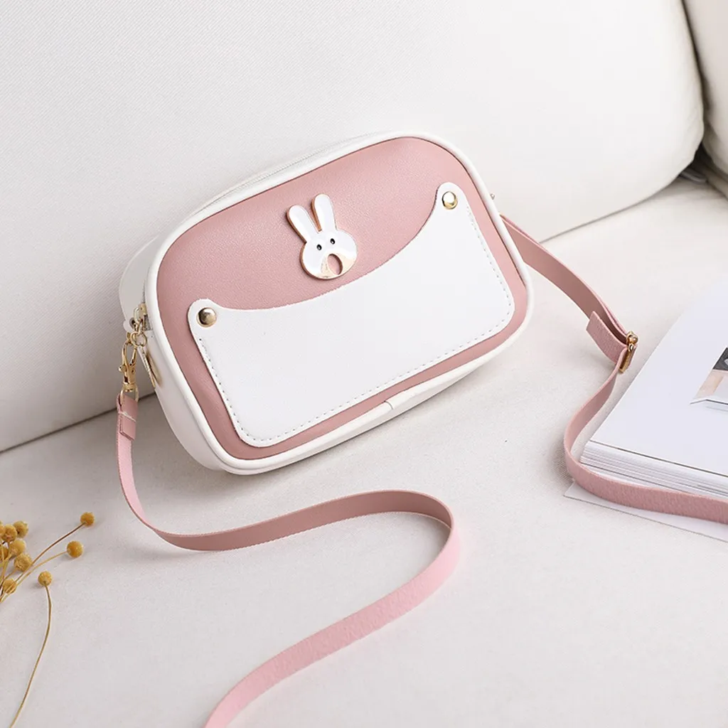 Сумки на плечо Модные Женские однотонные вместительные кожаные сумки через