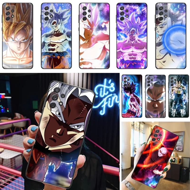 

Anime Figure Dragon Super Warrior Color Painting Phone Case For Samsung Galaxy A52 4G 5G A72 Back Cover Cases Carcasa