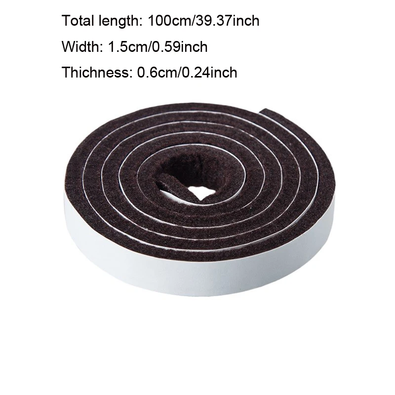 Самоклеящаяся клейкая лента для дверей окон уплотнения унитаза стекла ванной