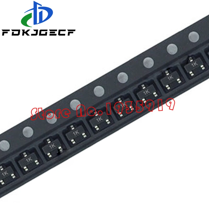 100 шт. BC848B SOT23 BC848 SOT SMD 23 1K новый и оригинальный|Транзисторы| |