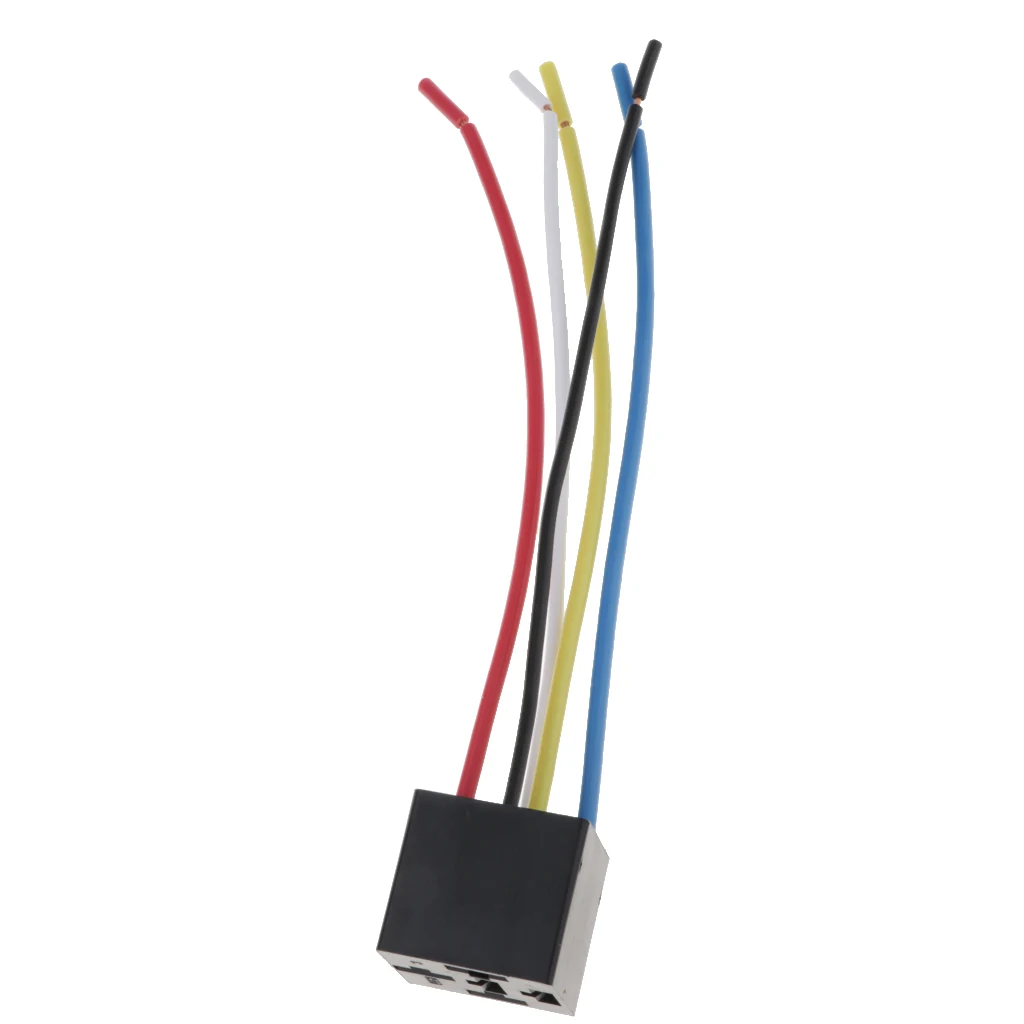 MagiDeal автомобильный Грузовик 80Amp SPDT реле жгута Разъем для HG4185C|Сигнализация