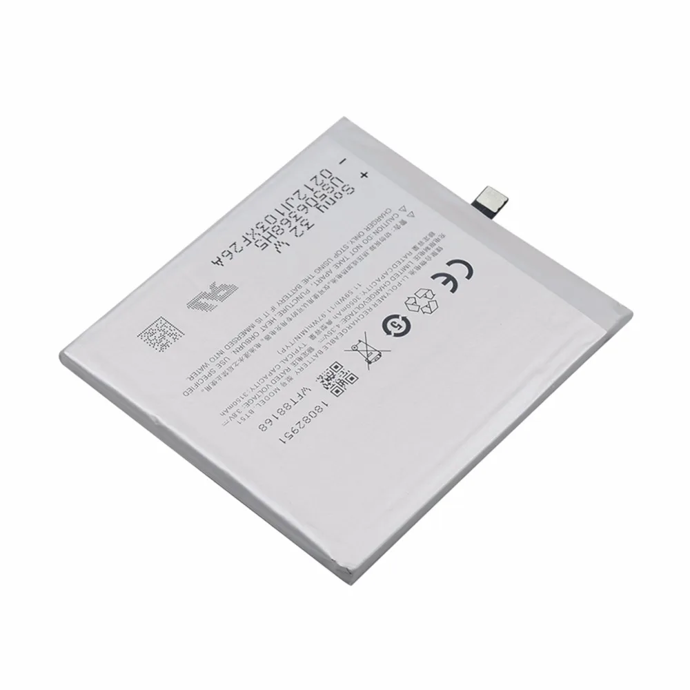 QrxPower BT-51 Сменный аккумулятор для Meizu MX5 M575U M575M MX 5 мобильный телефон 3150 мАч