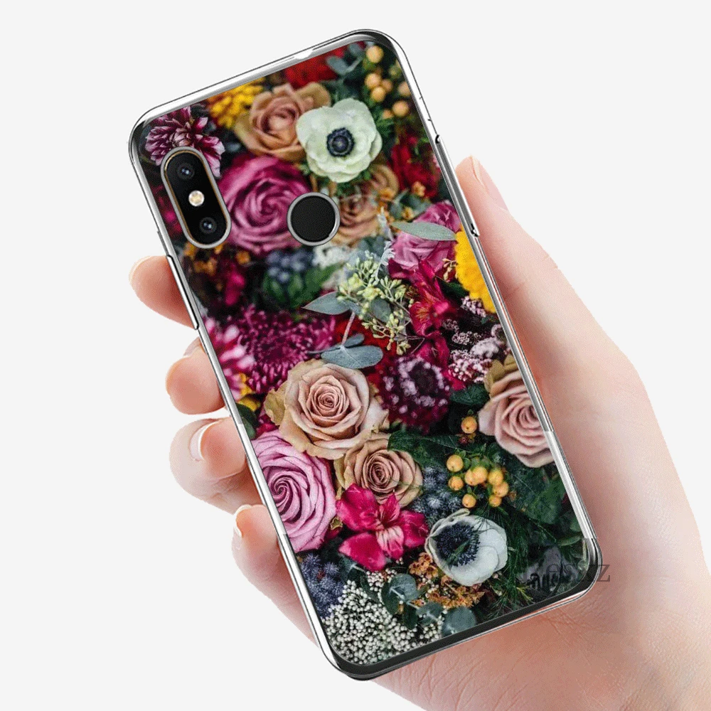 Чехол для телефона Xiaomi Redmi GO 7 S2 4A 4X5 5A Plus 6 6A 7A K20 Pro защитный чехол с красными пустыми розами