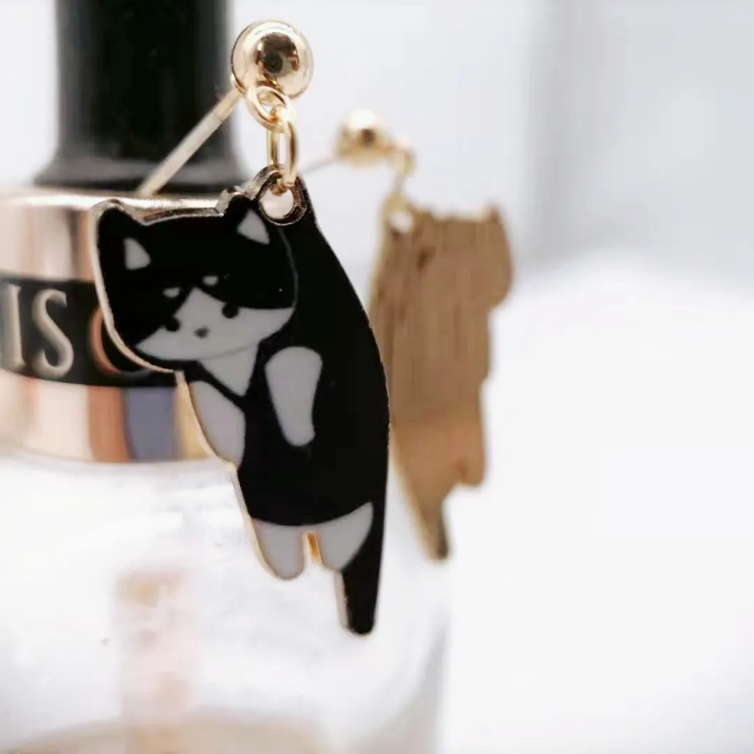 Японская и Корейская Сережка с героями мультфильмов для милых