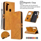 Чехол-книжка для Motorola G8 G7 G6 G Power E6 Plus E 2020 Z4 Play, кожаный