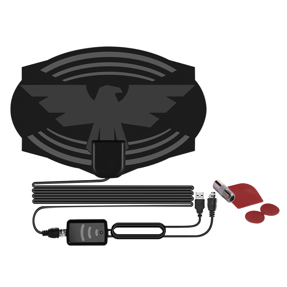 ТВ-антенна для помещений и улицы прочный универсальный усилитель сигнала 4K 150