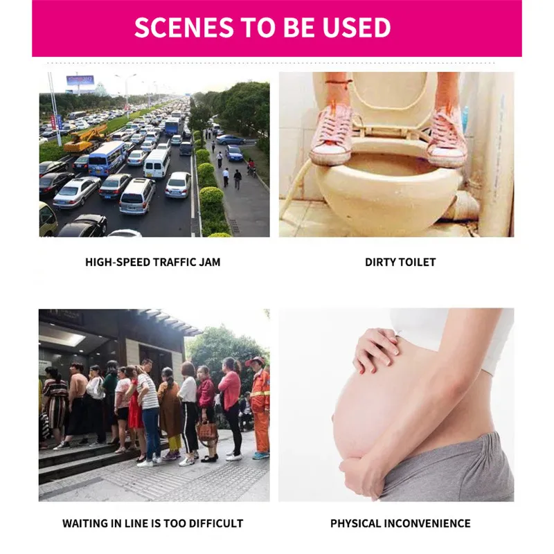 

10PCS/lot Paper Urinal Toilet Disposable Woman funnel Urination Device Stand Up Pee Camping Travel Paper Urination Device Toilet