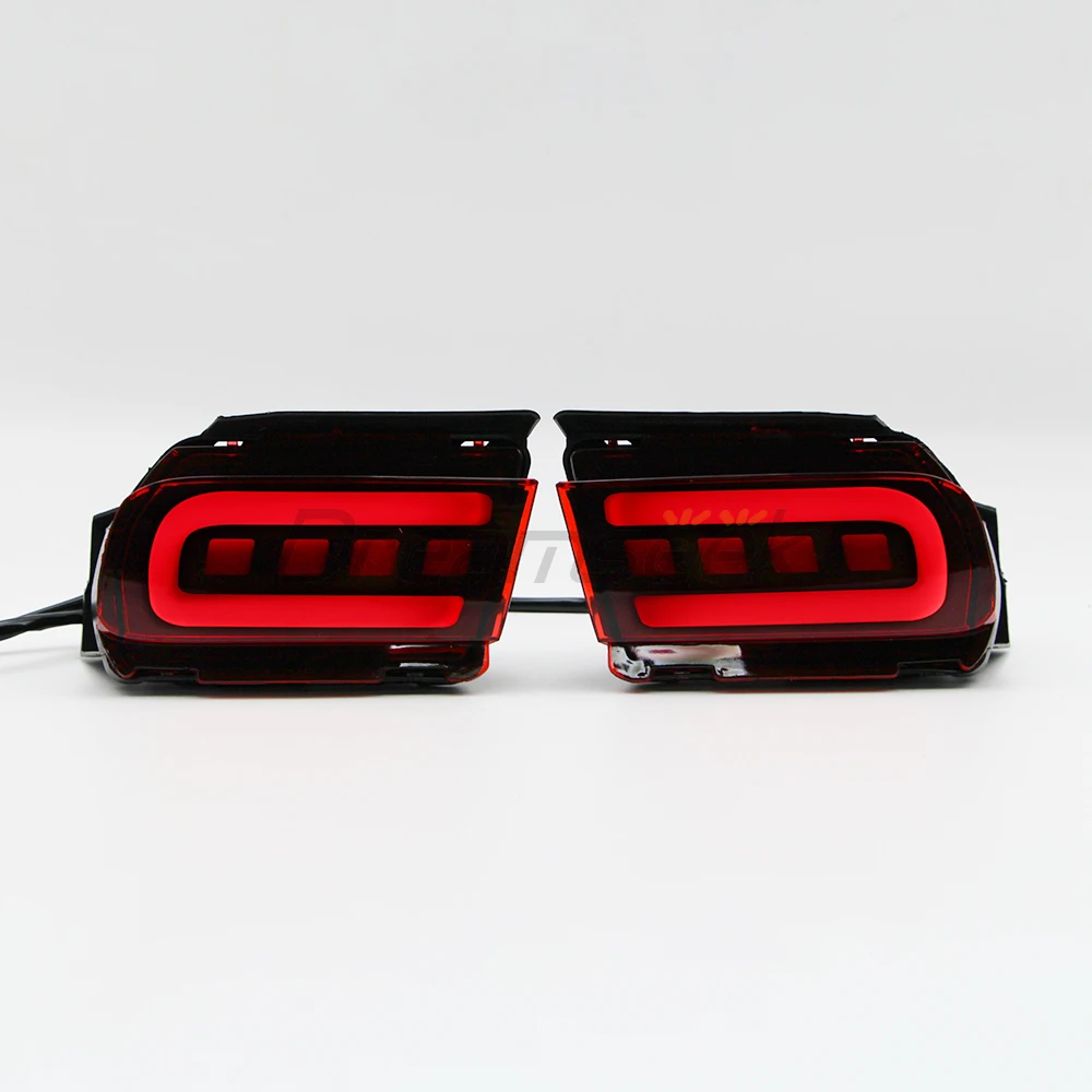Красный светодиодный задний фсветильник на бампер для Toyota Land Cruiser Prado 2010 2021| |