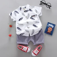 boy clothing casual baby girls summer clothes set sports shirt shorts suits clothes cotton products kids clothes