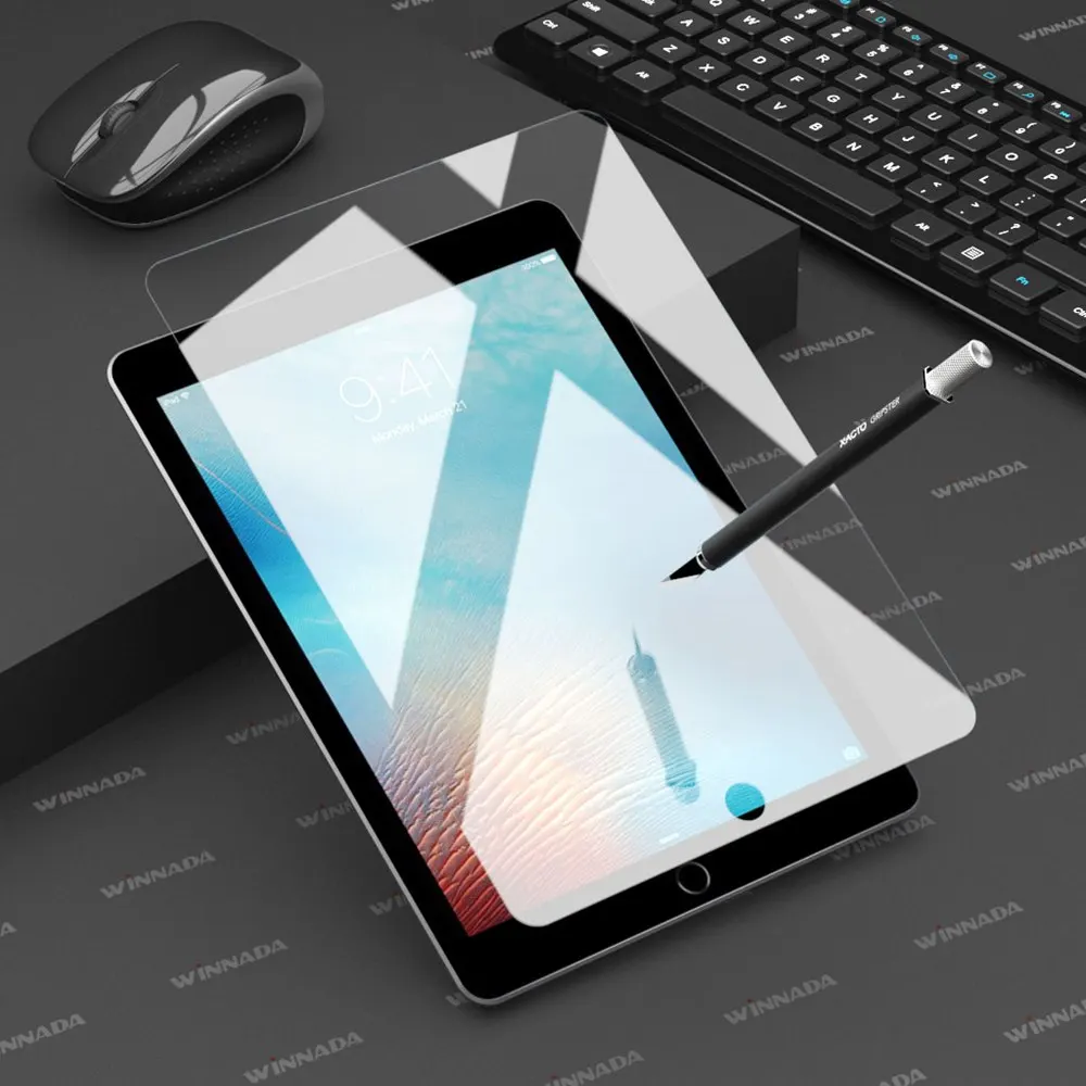 screen protectors for ipad air 2 tablet tempered glass for ipad mini 1 2 3 4 5 film for ipad protectores de pantalla free global shipping