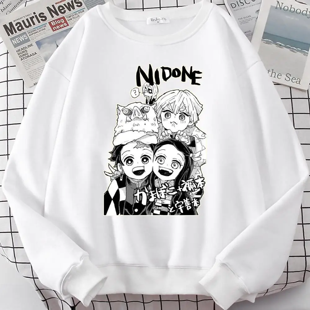 

Demon Slayer Hashibira Inosuke personalise O-NECK Cotton Sweatshirts with Pocket Casual Unisex sweatsuit