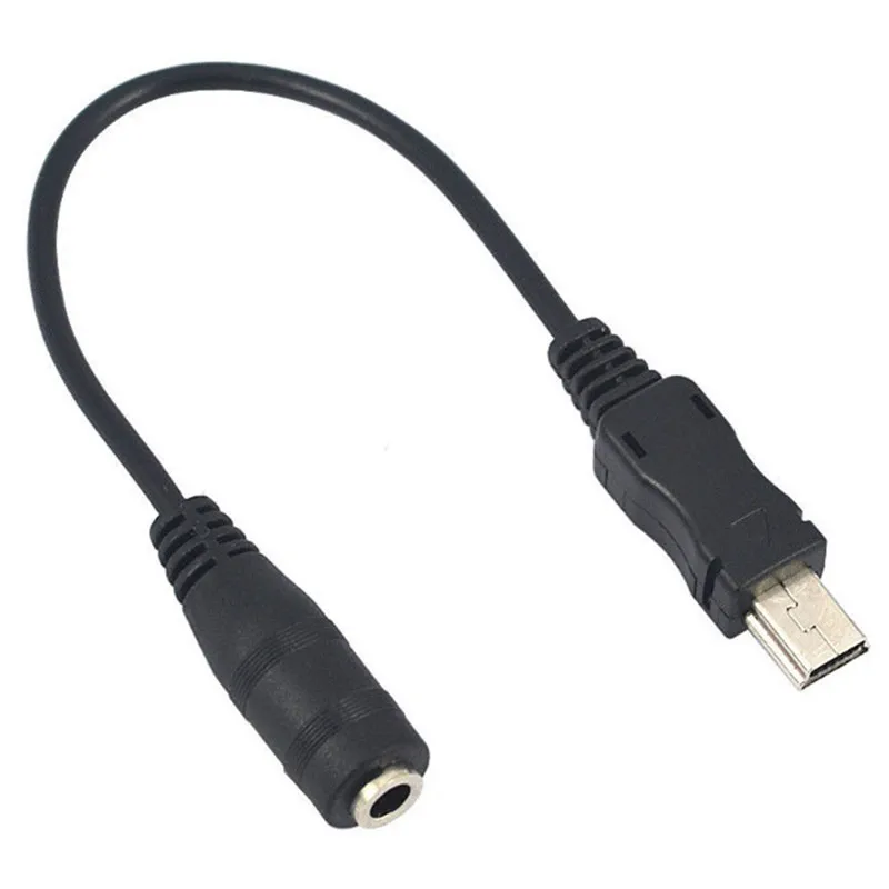 Горячая Распродажа мини-usb штекер 3 5 мм разъем Женский аудио кабель Шнур для Motorola