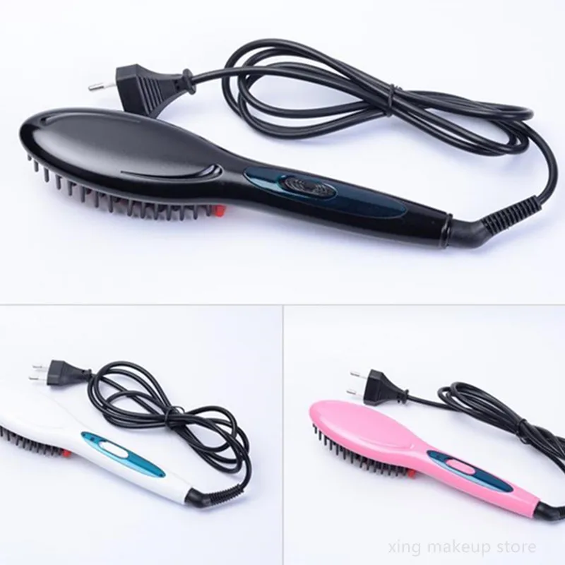 

Electric Ceramic Hair Straightener Comb Girls Ladies Wet & Dry Hair Care Styling Tools Dropshipping 30#