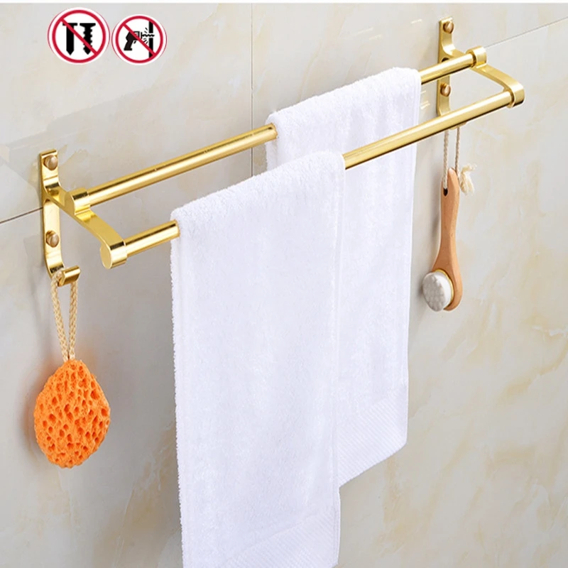 Ванная комната вешалка для полотенец Дырокол Туалет Ванна Полка пространство