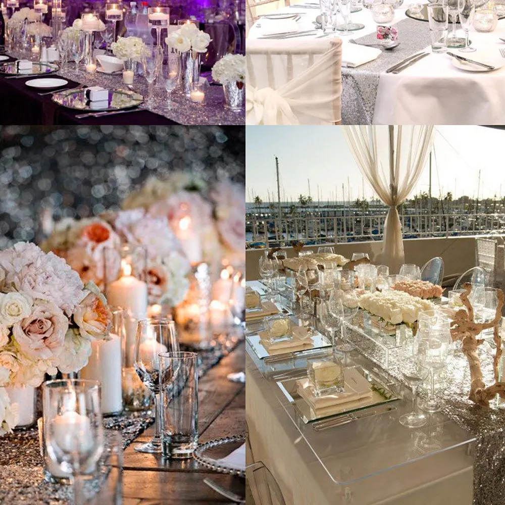 25 шт. конфетти блесток воздушный шар с великолепными лентами настольный бегун