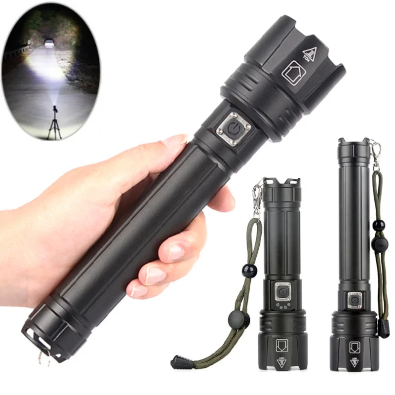 

Суперъяркая Xhp90.2 самая мощная светодиодсветильник вспышка 18650 26650 Usb фонарь Xhp90 Xhp70 перезаряжаемый ручной фонарь для кемпинга, пешего туризма