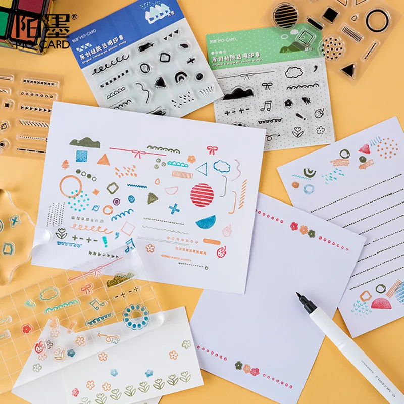 Симпатичный резиновый штамп фотоальбом для скрапбукинга своими руками дневник