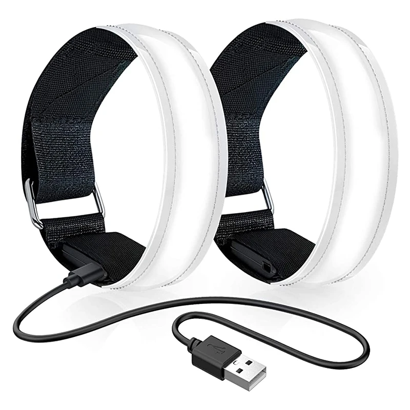 

2 шт. Перезаряжаемые светодиодный чехол для телефона на руку, светодиодный чехол для телефона на руку Светоотражающая Беговая Шестерни во в...