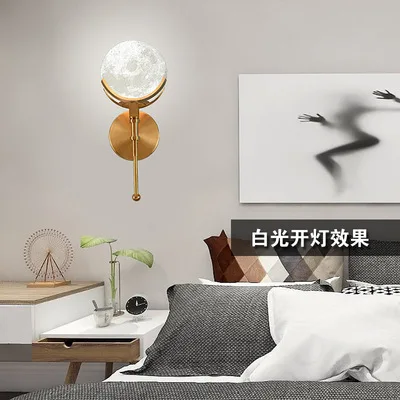 Nordice Настенные светильники деревянные Столовая Спальня Коридор лампа luminaria de