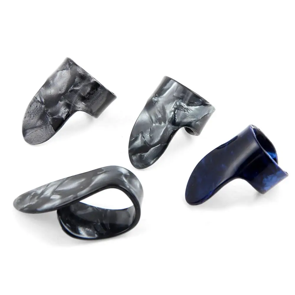 1 палец + 3 пальца акустический гвоздь целлулоид Jim гитара Банджо палочки медиатор