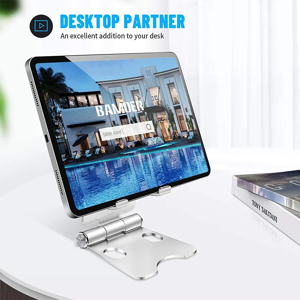 Tablet Stand Adjustable Aluminum Desktop Holder Dock Compatible 4-13 Inch for IPad 7.9 9.7 10.5 11 Phone | Компьютеры и офис