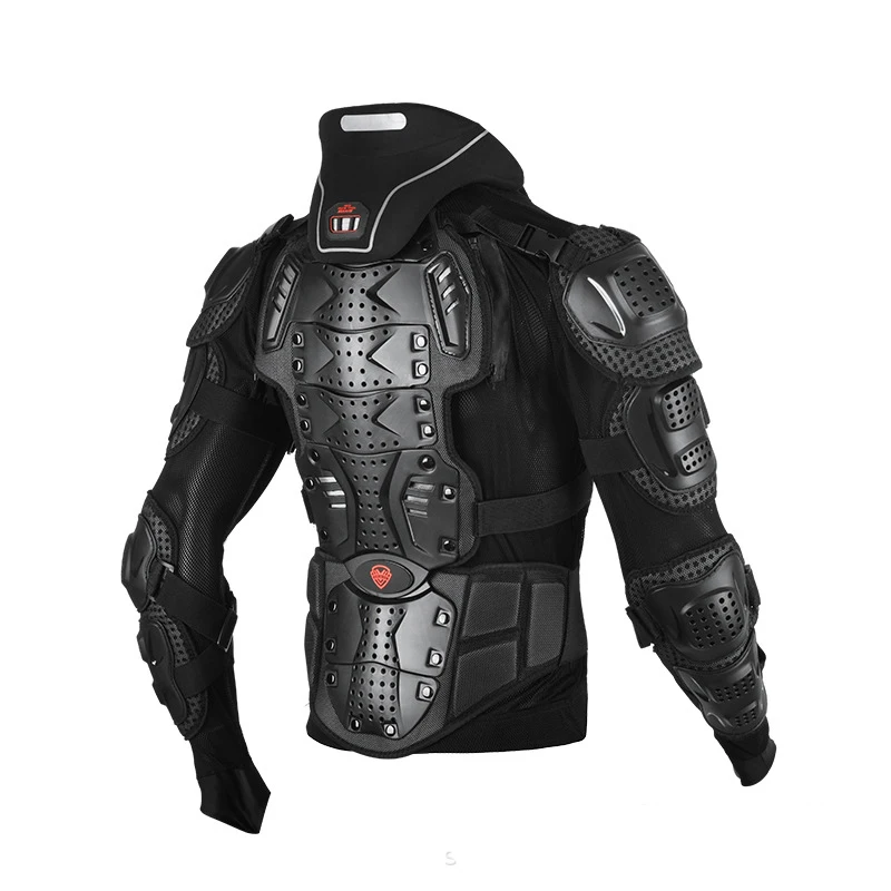 Motorcycle Body Armor Protection Moto Racing Protector Jacket Motocross with Neck | Автомобили и мотоциклы