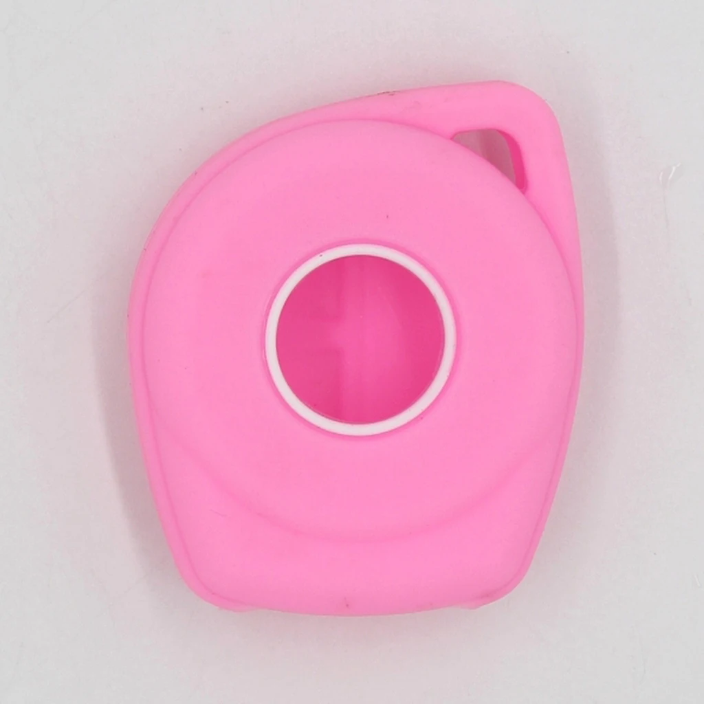 

Silicone 2Buttons Remote Key Cover Protector Holder Skin Protective Pink